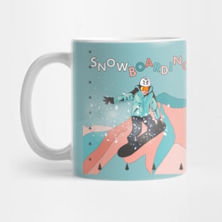 Snowboarding Mug